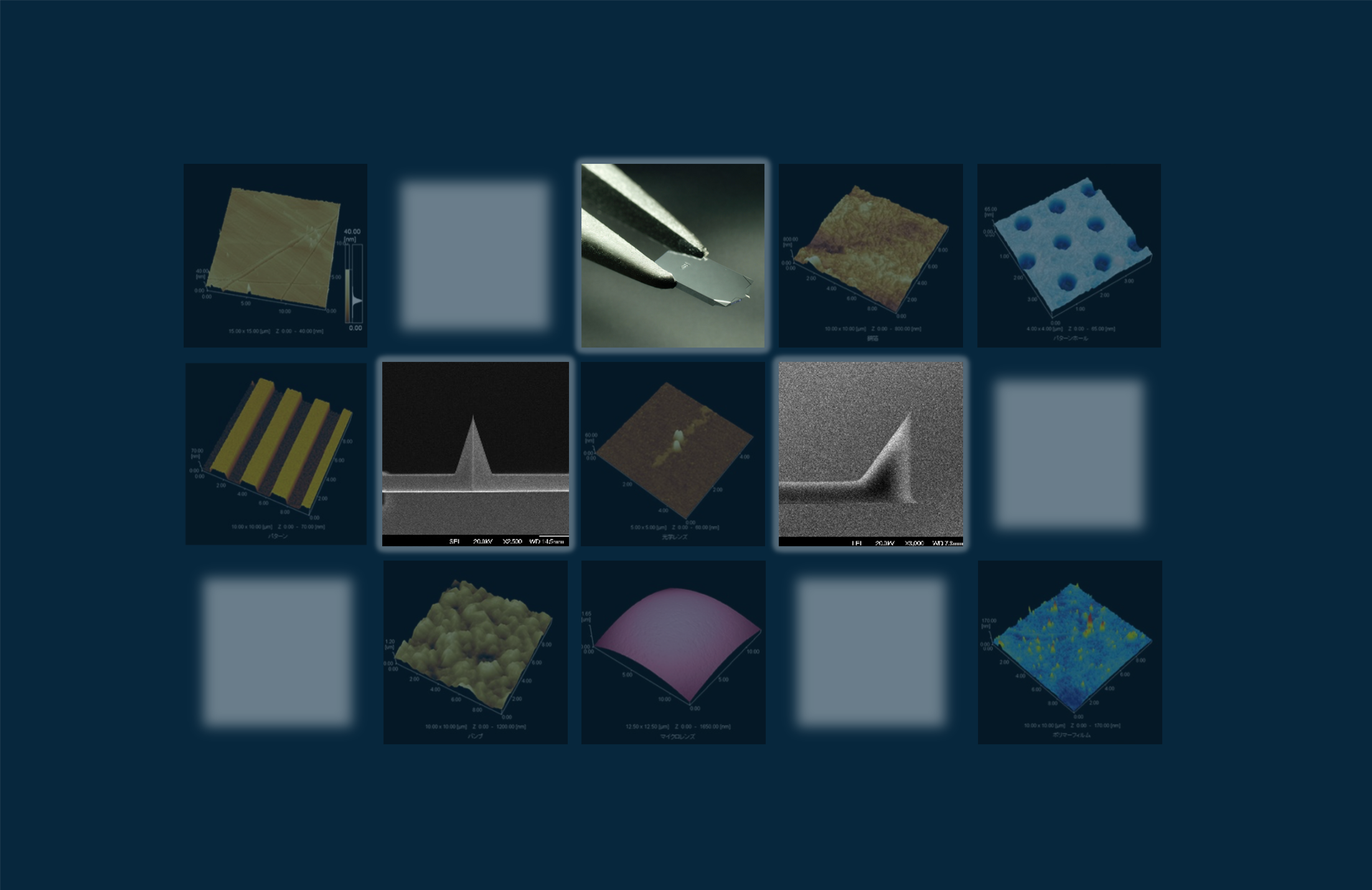 PMCL series AFM probes - replacements for Olympus OMCL AC160TS, AC200TS, AC240TS, AC240TM and AC55TS